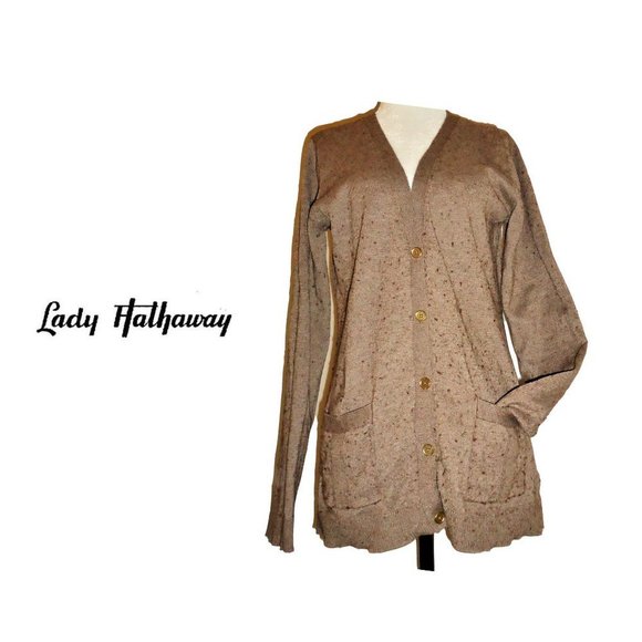 Lady Hathaway Cardigan V-Neck - Picture 1 of 6